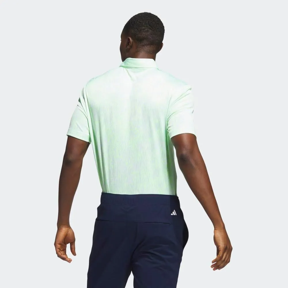 adidas Men's Aerial Jacquard Golf Polo Shirt