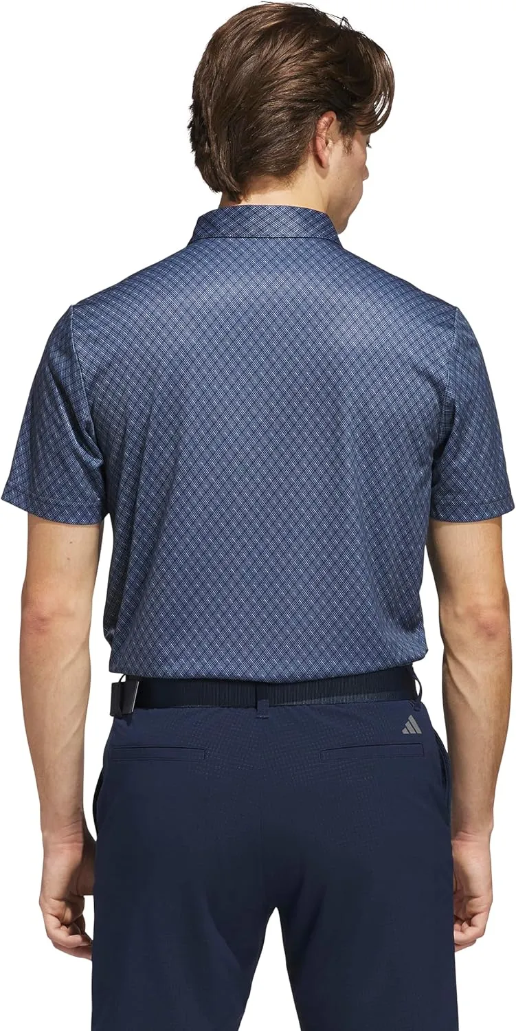 adidas Men's Allover Print Polo Shirt