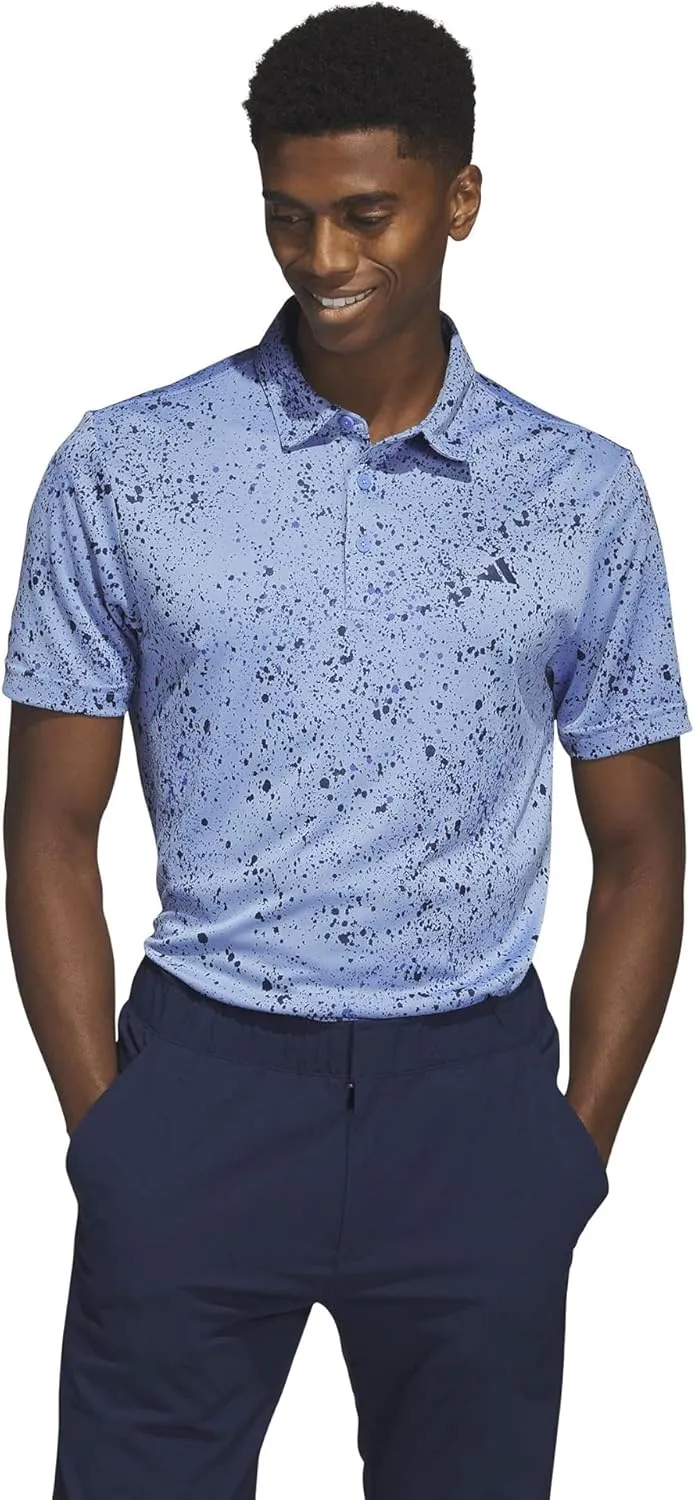 adidas Men's Jacquard Golf Polo Shirt