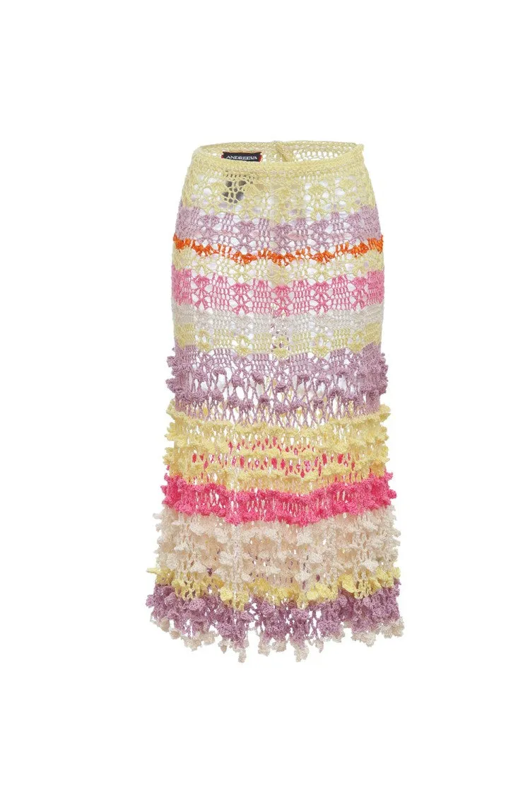 Andreeva Malva Handmade Crochet Skirt