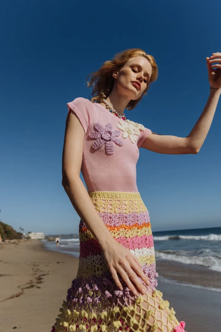 Andreeva Malva Handmade Crochet Skirt
