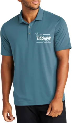 INK STITCH Men Mercer Mettle Custom Embroidery Personalized Add Logo Texts Stretch Polo Shirts