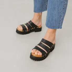 Jonak - Mules Malcolm Cuir  - Noir