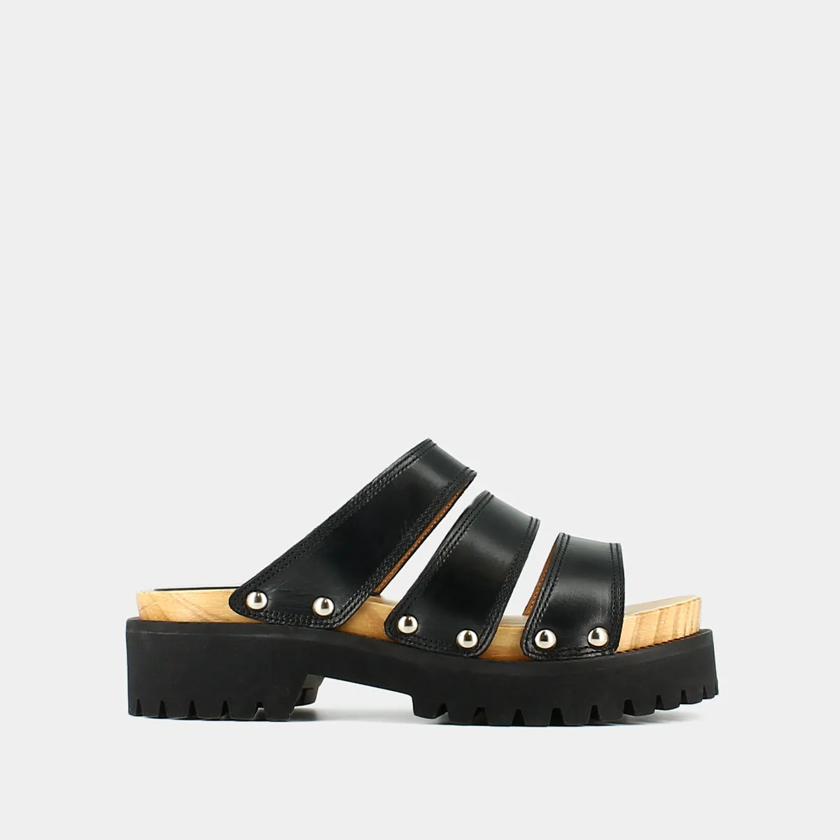 Jonak - Mules Malcolm Cuir  - Noir