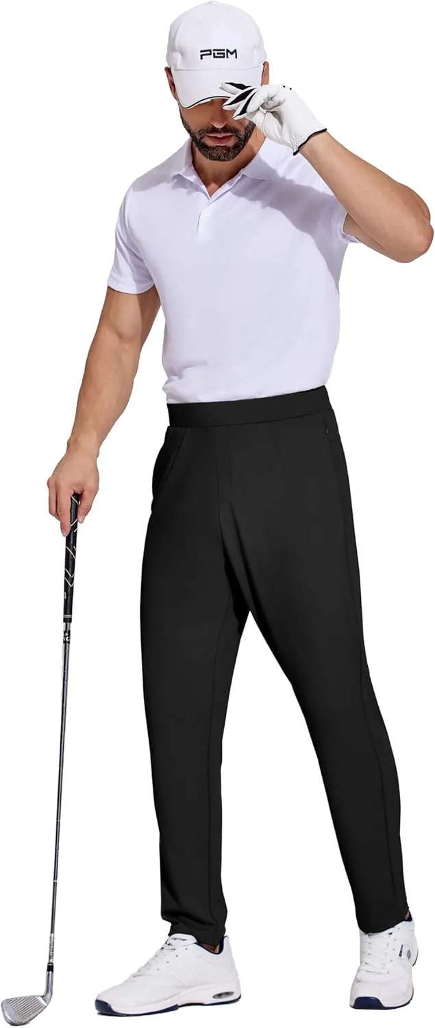 PINSPARK 1/3/4/5 Pack: Golf Polo Shirts for Men Multipacks Quick Dry Short Sleeve Collared Shirt Slim Fit Casual Polos Shirt