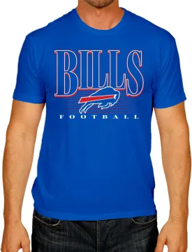 Team Fan Apparel NFL Adult Overtime Blueprint Tag-Less T-Shirt, Unisex Football Tee