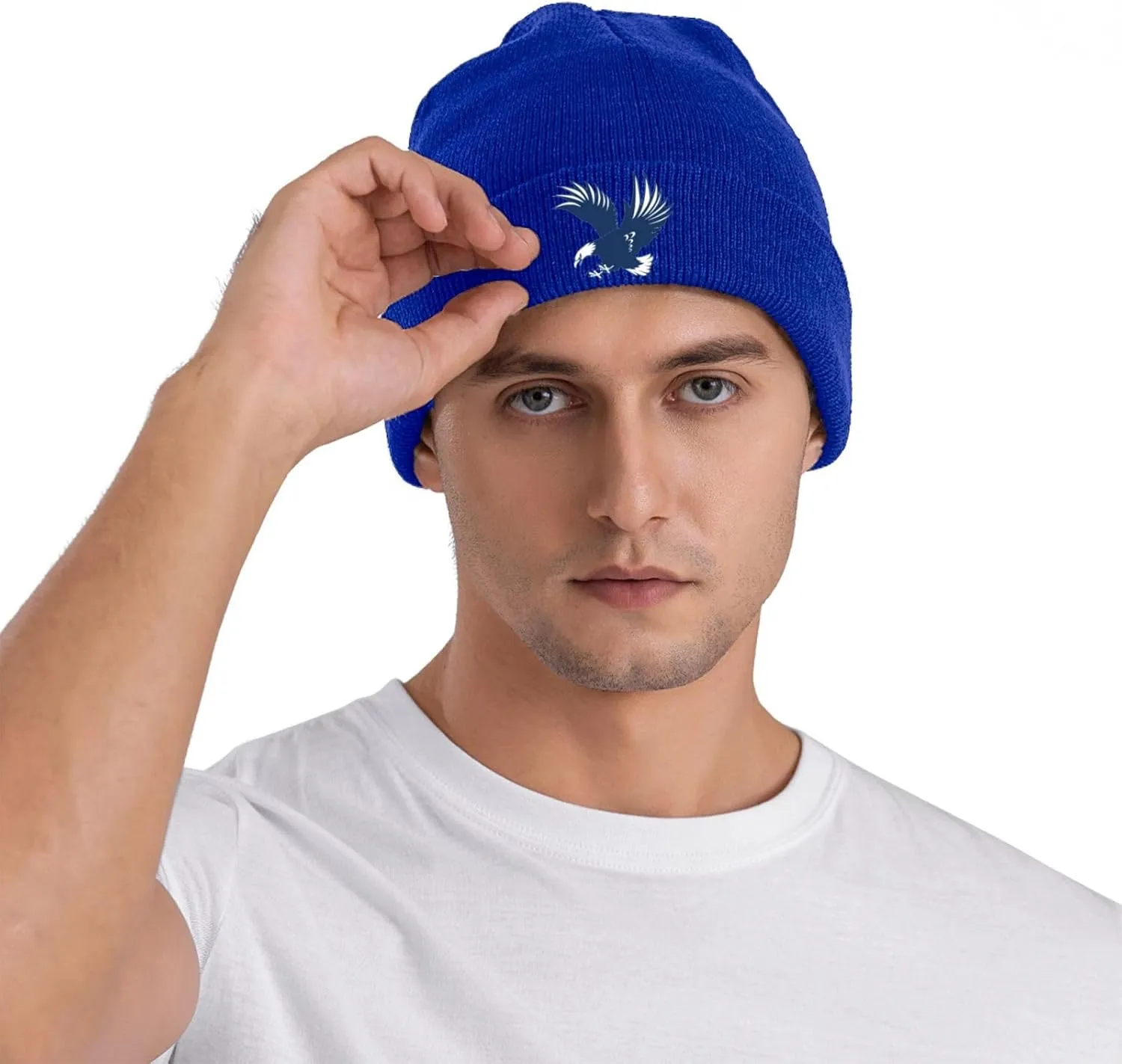 University of Mary Washington Logo Classic Warm Winter Knit Cap Fleece Lined Beanie Hat