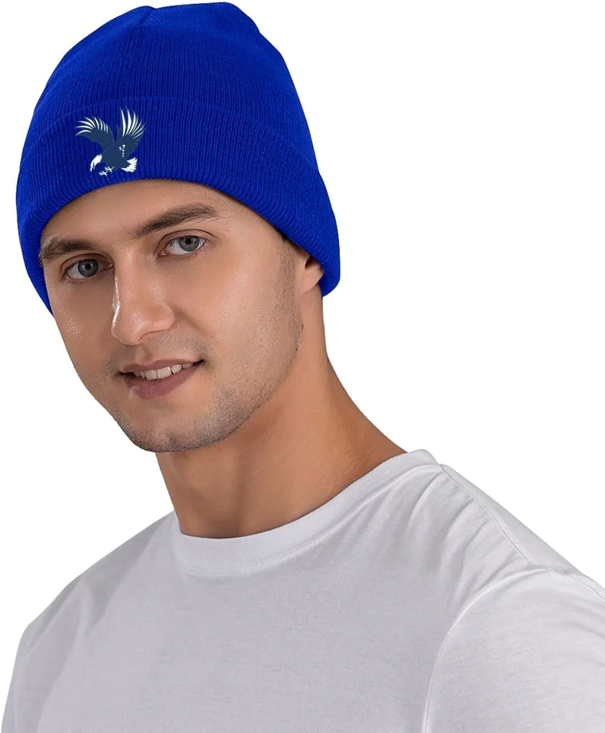 University of Mary Washington Logo Classic Warm Winter Knit Cap Fleece Lined Beanie Hat