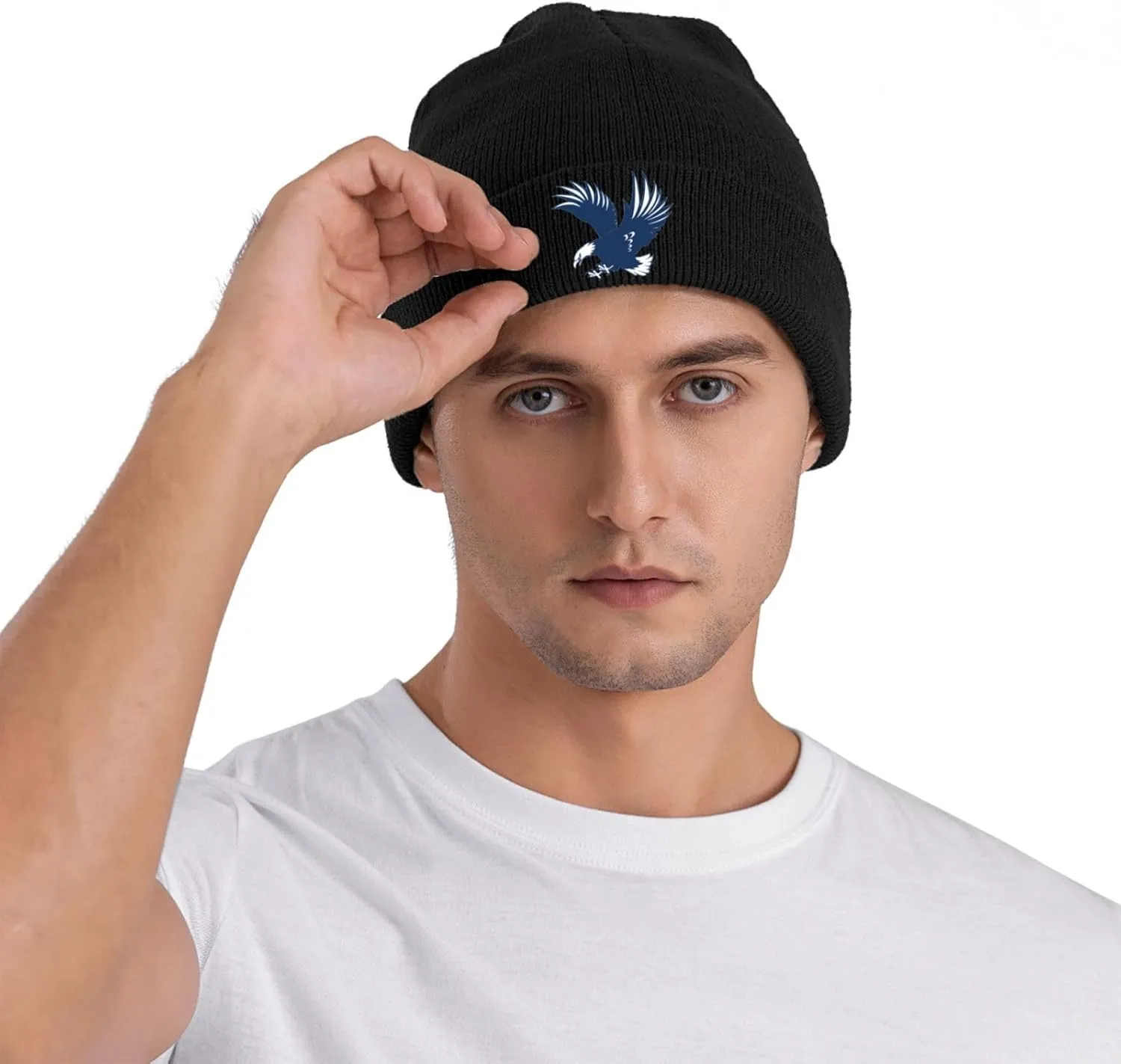 University of Mary Washington Logo Classic Warm Winter Knit Cap Fleece Lined Beanie Hat