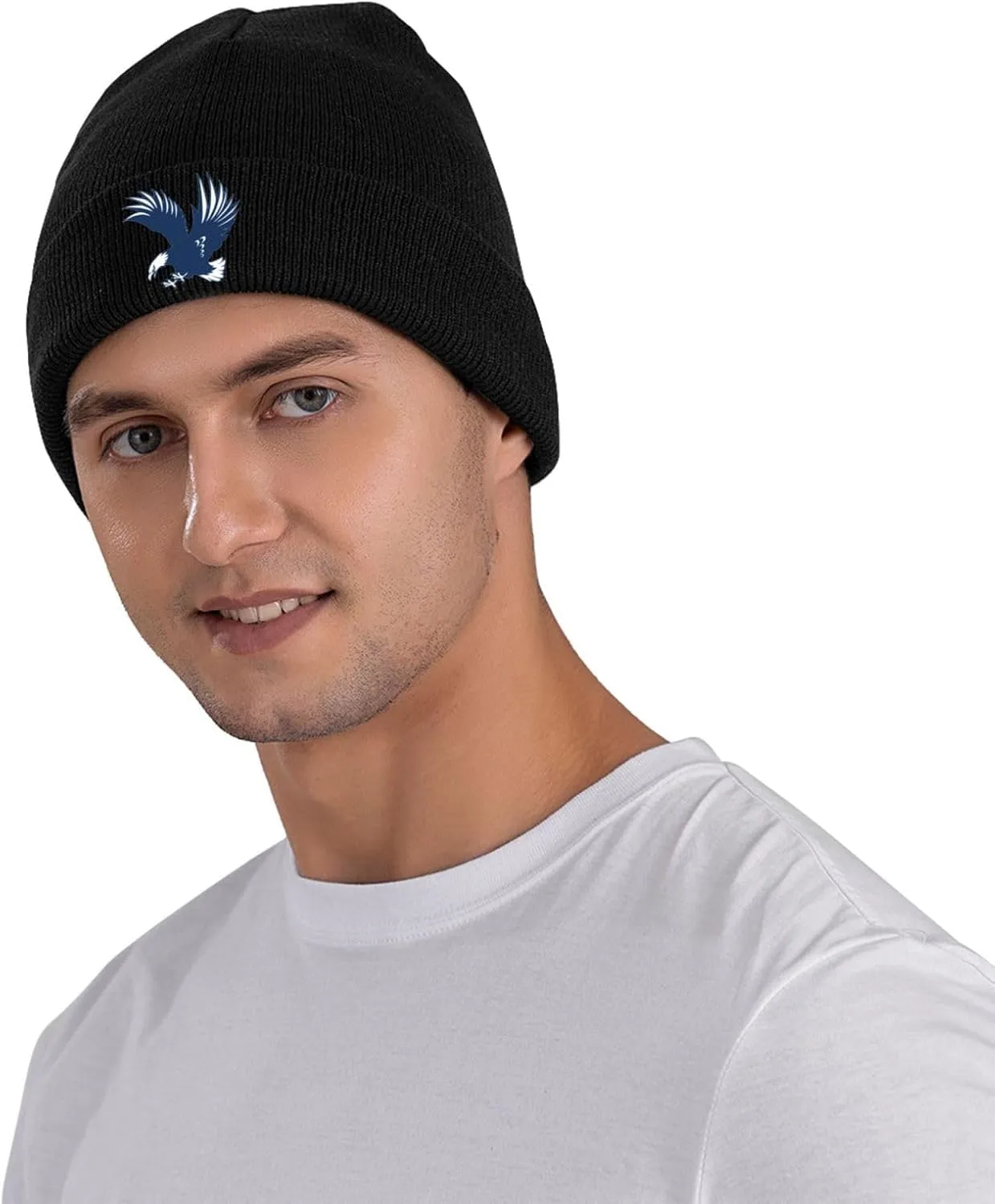 University of Mary Washington Logo Classic Warm Winter Knit Cap Fleece Lined Beanie Hat